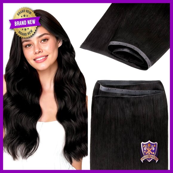 16 Inch Human Hair Extensions, Invisible Weft, Remy Hair, 100g main image 5